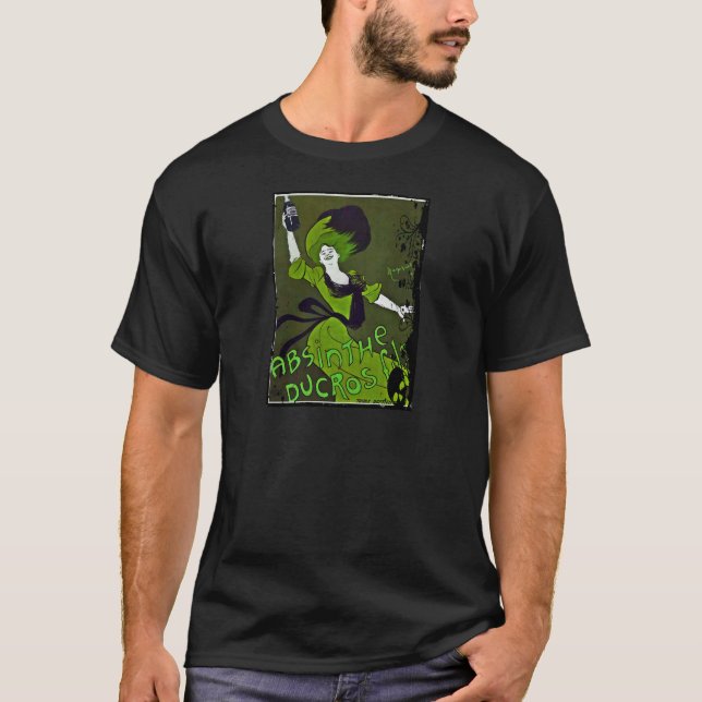 Camiseta Absinthe en verde (Anverso)