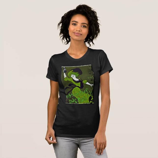Camiseta Absinthe en verde (Anverso completo)
