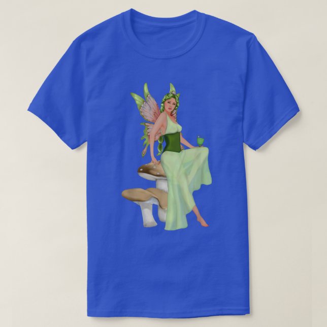 Camiseta Absinthe Green Fairy (Diseño del anverso)