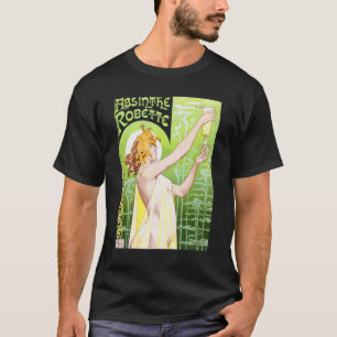 Camiseta Absinthe Robette Cojín decorativo Bebida