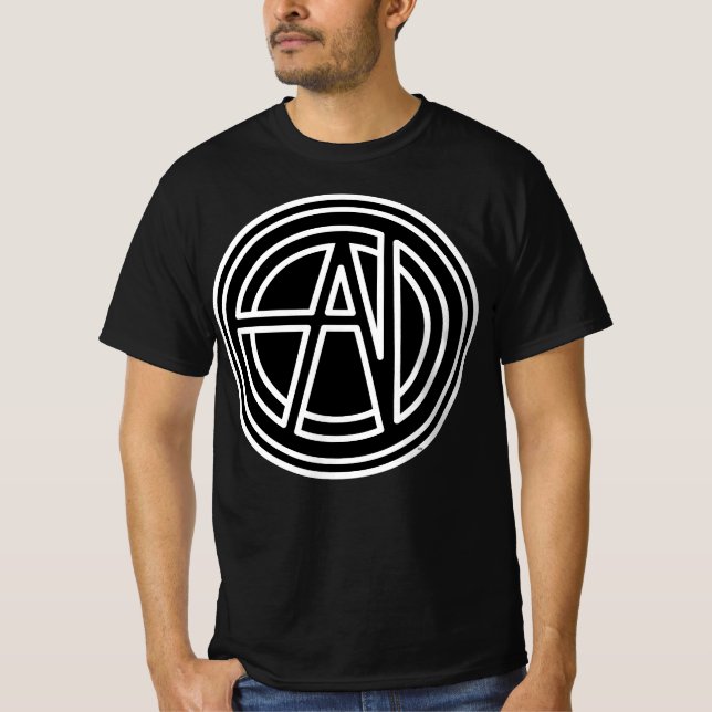 Camiseta Absolüt Nürv Blanco y Negro (Anverso)