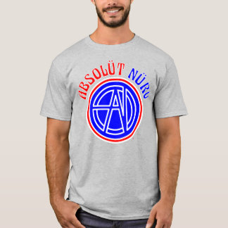 Camiseta Absolüt Nürv Rojo Blanco y Azul