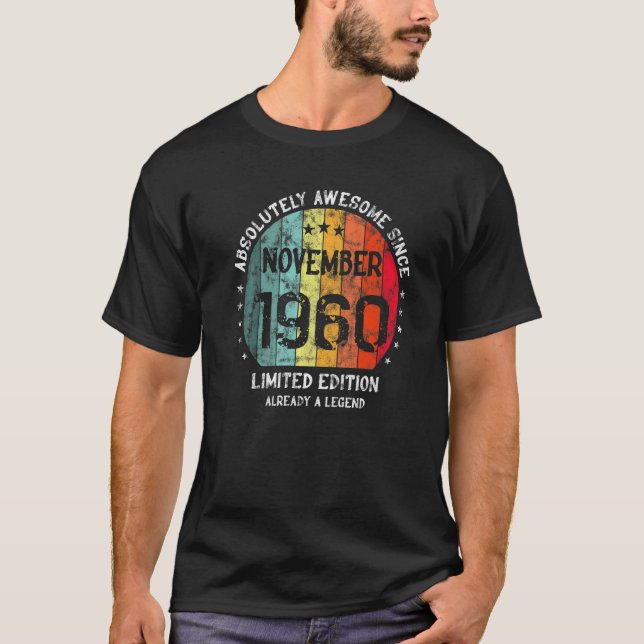 Camiseta Absolutamente Asombrosa Desde Noviembre De 1960 Ho (Anverso)