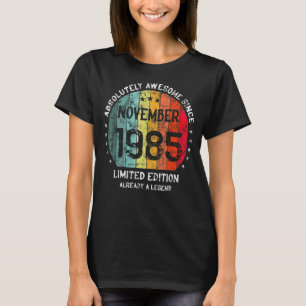 Camiseta Absolutamente Asombrosa Desde Noviembre De 1985 Ho