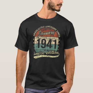 Camiseta Absolutamente Asombroso Desde Enero De 1941 Hombre