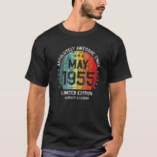 Camiseta Absolutamente Asombroso Desde Mayo De 1955 Nacimie