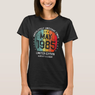 Camiseta Absolutamente Asombroso Desde Mayo De 1985 Nacimie
