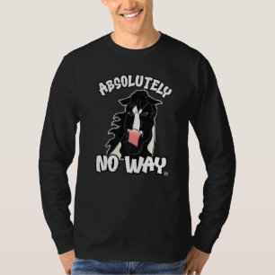 Camiseta Absolutamente de ninguna manera gruñón piebald Tin