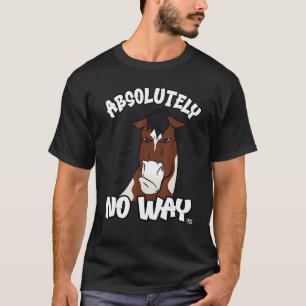 Camiseta Absolutamente de ninguna manera mout blanco de cab