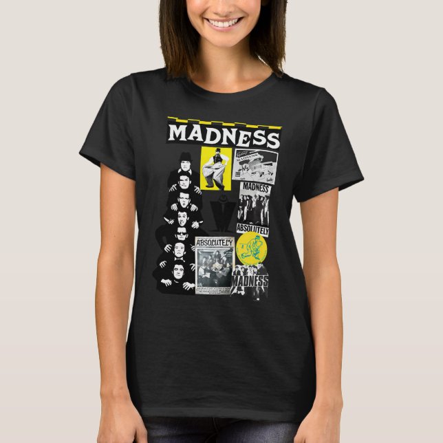 Camiseta absolutamente La locura (Anverso)