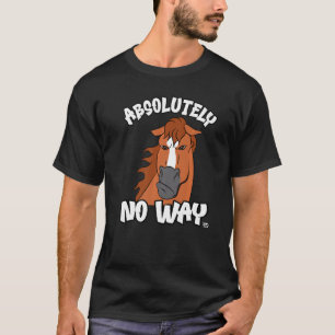 Camiseta Absolutamente ninguna manera gruñón de paseo a cab