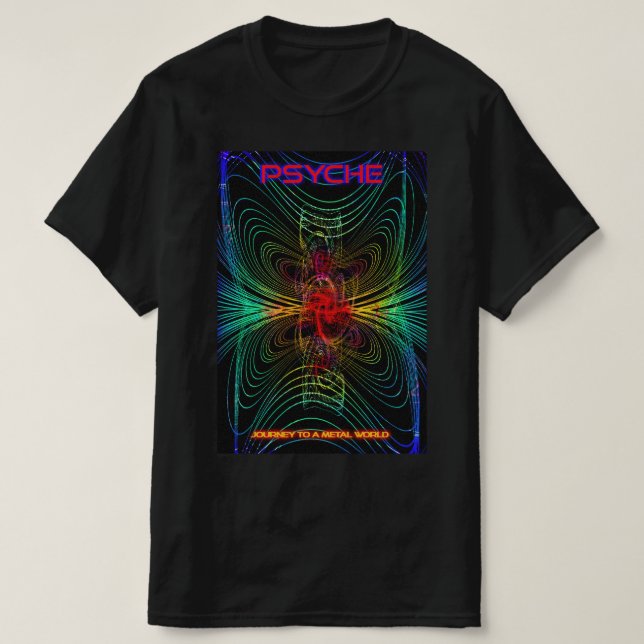 Camiseta Abstracción magnética (Diseño del anverso)