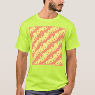 Camiseta Abstracción Patrón de Color Deslumbrante