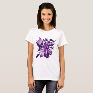 Camiseta abstracción ultravioleta