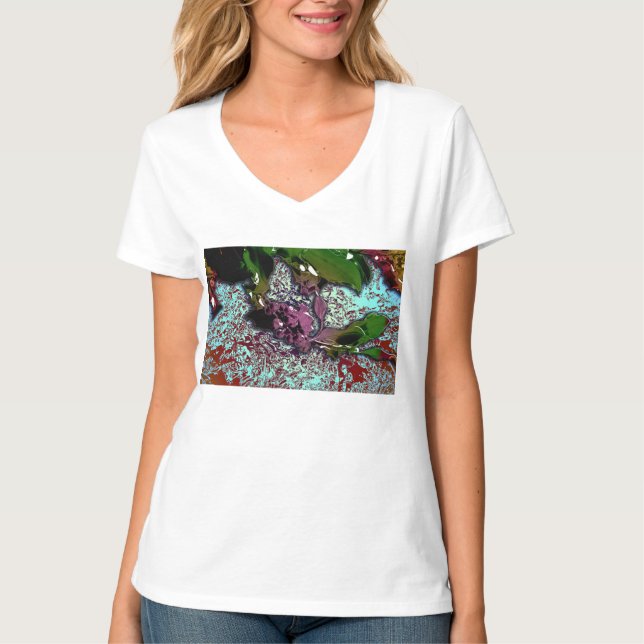 Camiseta Abstract Background_Holly Branch (Anverso)