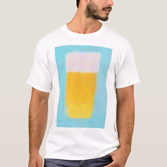 Camiseta abstract beer tee (Anverso)