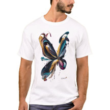 Abstract Butterfly Art – Flowing Color Expression