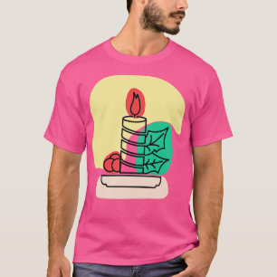 Camiseta Abstract Candle