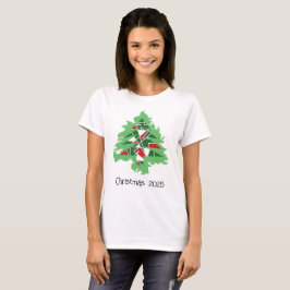 Camiseta Abstract Christmas Tree