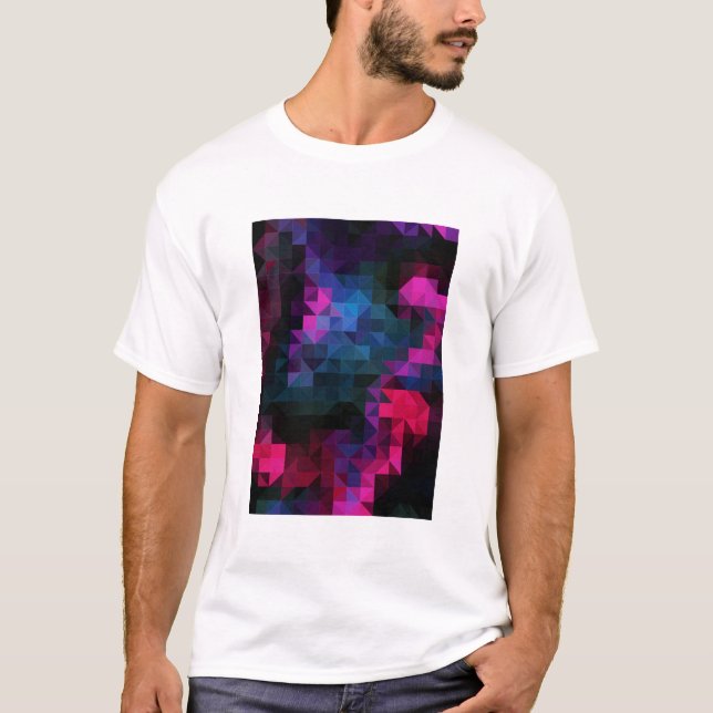 Camiseta Abstract Colorful Geometrical Art (Anverso)