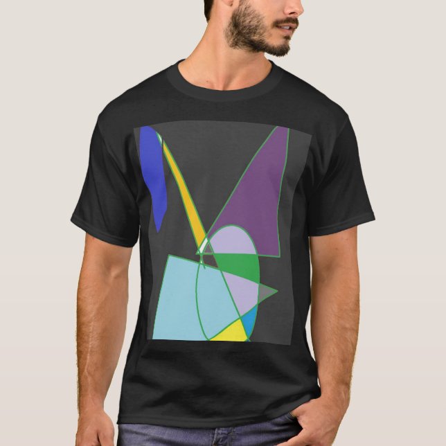 CAMISETA ABSTRACT GEOMETRIC ART (Anverso)