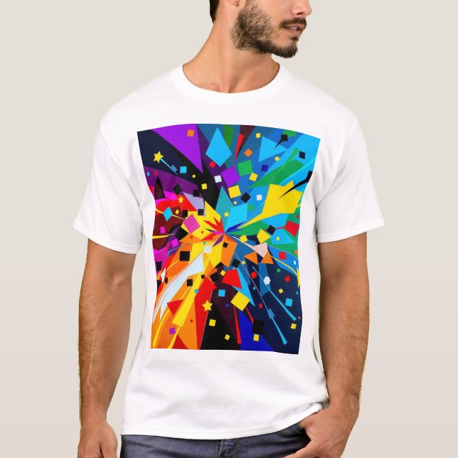 Camiseta “Abstract Geometry” T‑Shirt (Anverso)