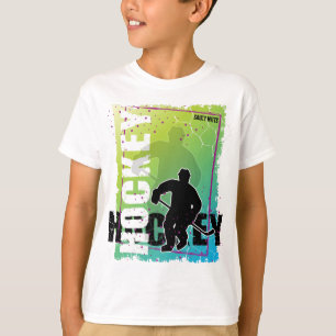 Camiseta Abstract Hockey Player Boys