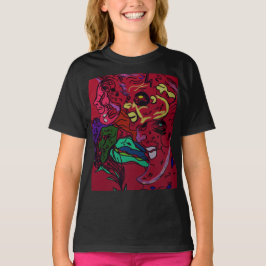 Camiseta Abstract Moon Galaxy Art
