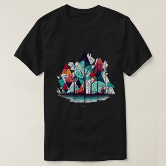 Camiseta Abstract Pine Trees