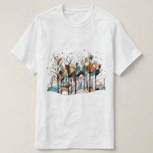 Camiseta Abstract Pine Trees
