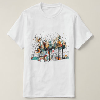 Camiseta Abstract Pine Trees