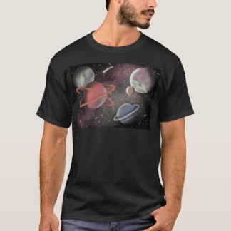 Camiseta Abstract Planets 2