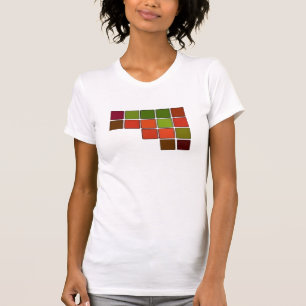 Camiseta Abstract Squares T-Shirt