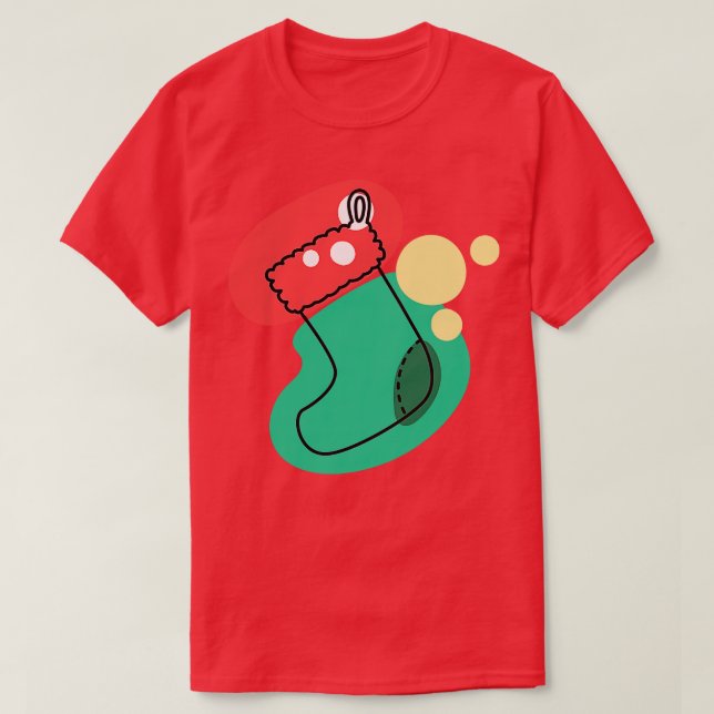 Camiseta Abstract Stocking (Diseño del anverso)
