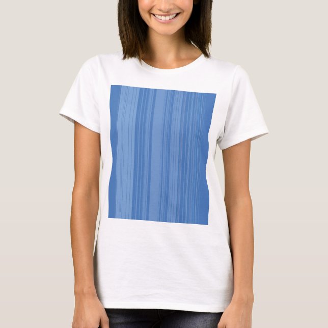 Camiseta Abstract Symphony in Blue 3 (Anverso)