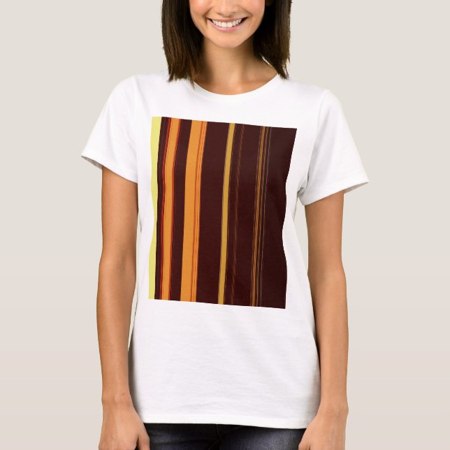 Camiseta Abstract Symphony in Blue 4 (Negative Effect) (Anverso)