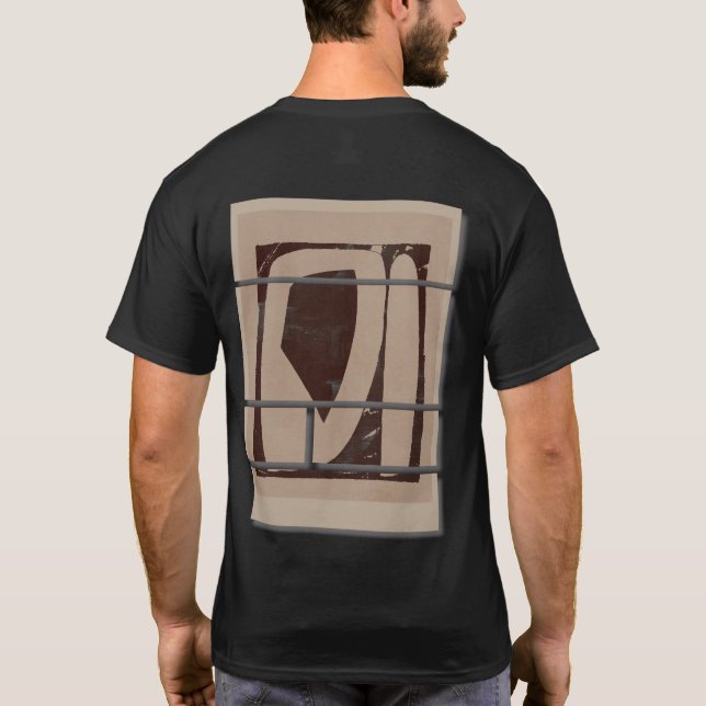 Camiseta Abstract t-shirt design (Reverso)
