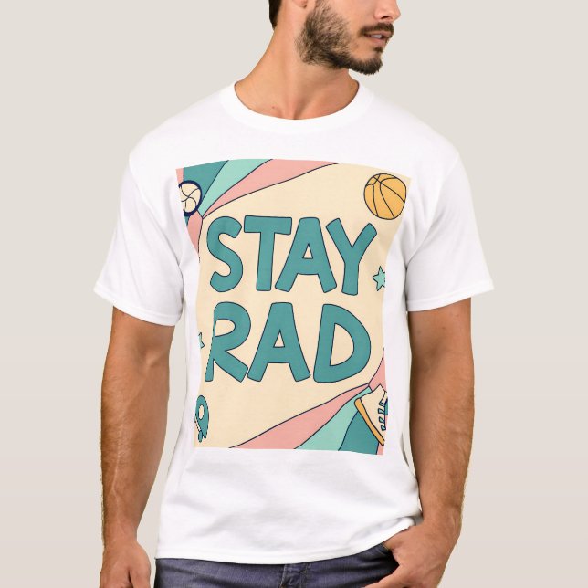 Camiseta Abstract Tunnel Perspective with Two Figures (Anverso)