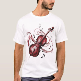 Camiseta abstract violin