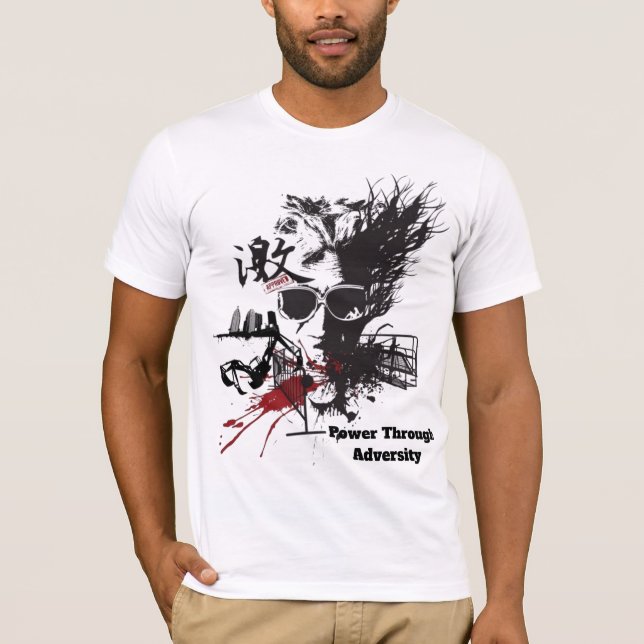 Camiseta Abstract Warrior Art T-Shirt (Anverso)