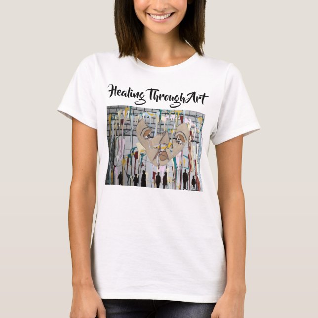 Camiseta abstracta (Anverso)