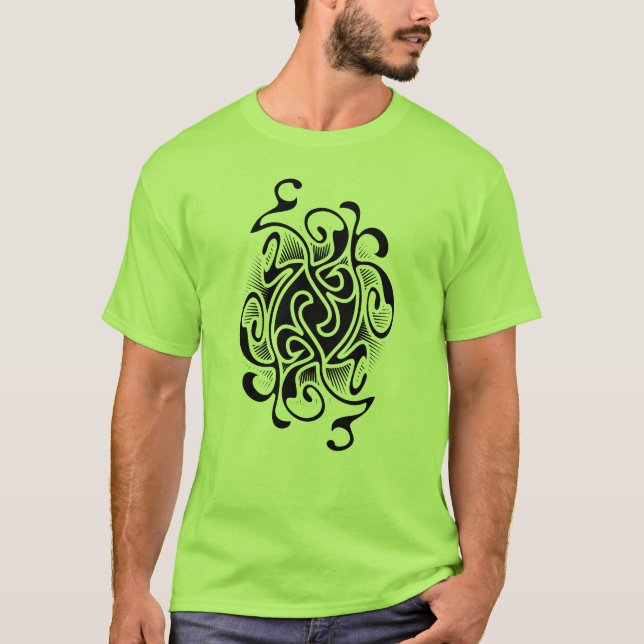 Camiseta abstracta (Anverso)
