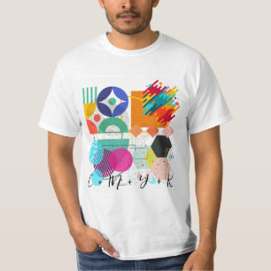 Camiseta abstracta