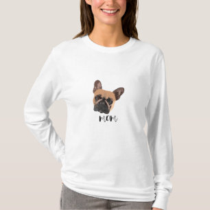 Camiseta abstracta de Bulldog Francés