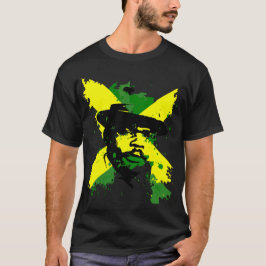 Camiseta abstracta de la salpicadura de la pintura