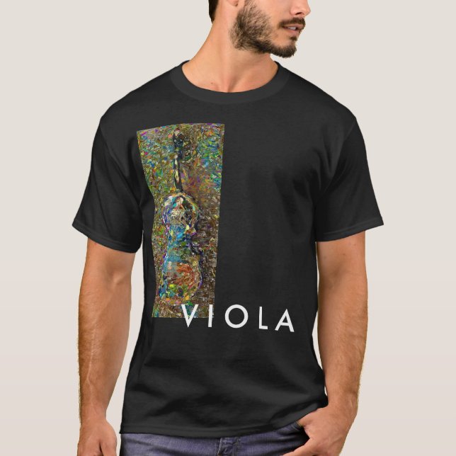Camiseta abstracta de las ilustraciones de la (Anverso)