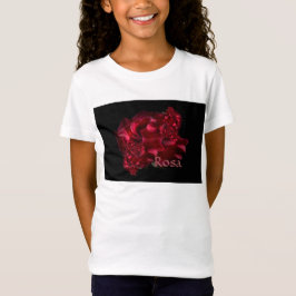 Camiseta abstracta de los chicas del diseño del