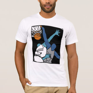 Camiseta abstracta del baloncesto