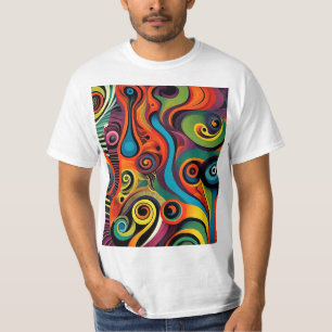 Camiseta Abstracta Psychedelica 11