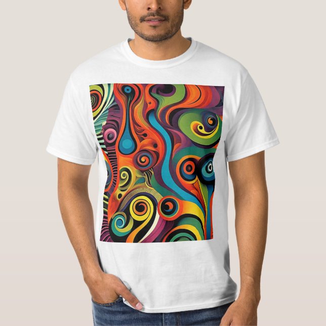 Camiseta Abstracta Psychedelica 11 (Anverso)